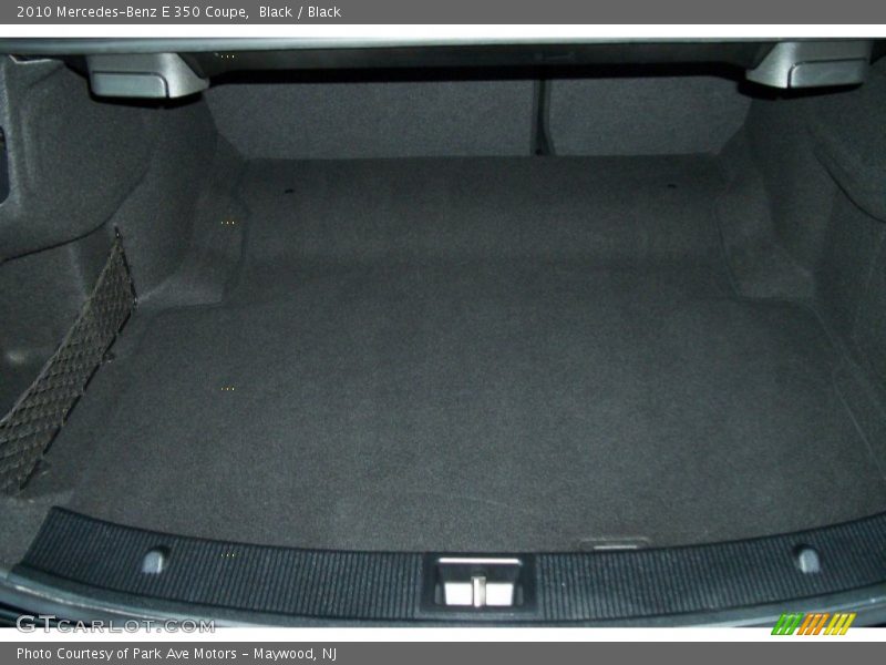 Black / Black 2010 Mercedes-Benz E 350 Coupe