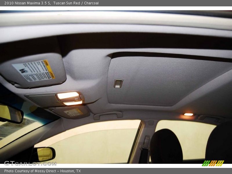 Tuscan Sun Red / Charcoal 2010 Nissan Maxima 3.5 S