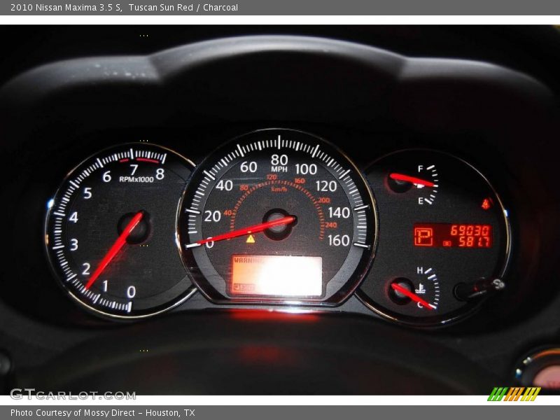 Tuscan Sun Red / Charcoal 2010 Nissan Maxima 3.5 S