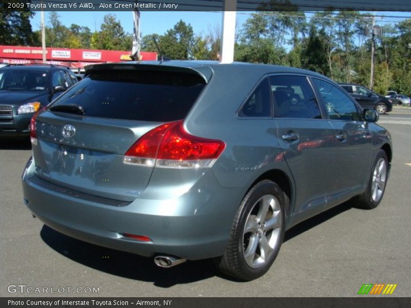 Aloe Green Metallic / Ivory 2009 Toyota Venza V6 AWD