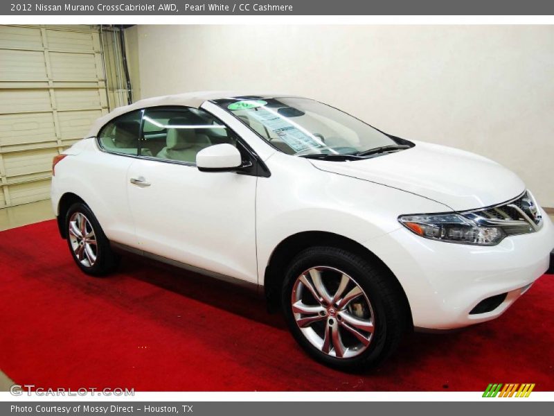 Pearl White / CC Cashmere 2012 Nissan Murano CrossCabriolet AWD