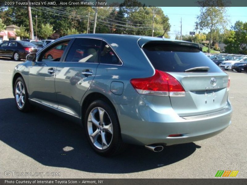 Aloe Green Metallic / Ivory 2009 Toyota Venza V6 AWD