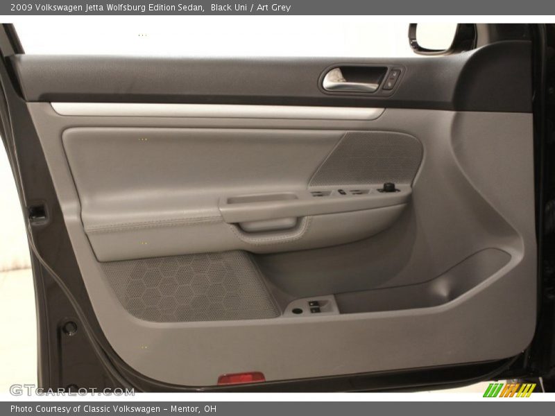 Black Uni / Art Grey 2009 Volkswagen Jetta Wolfsburg Edition Sedan