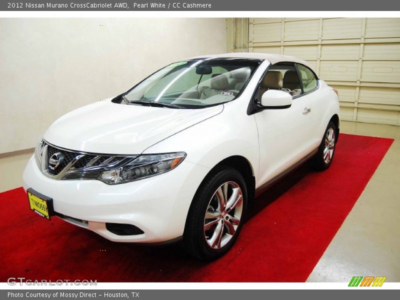 Pearl White / CC Cashmere 2012 Nissan Murano CrossCabriolet AWD