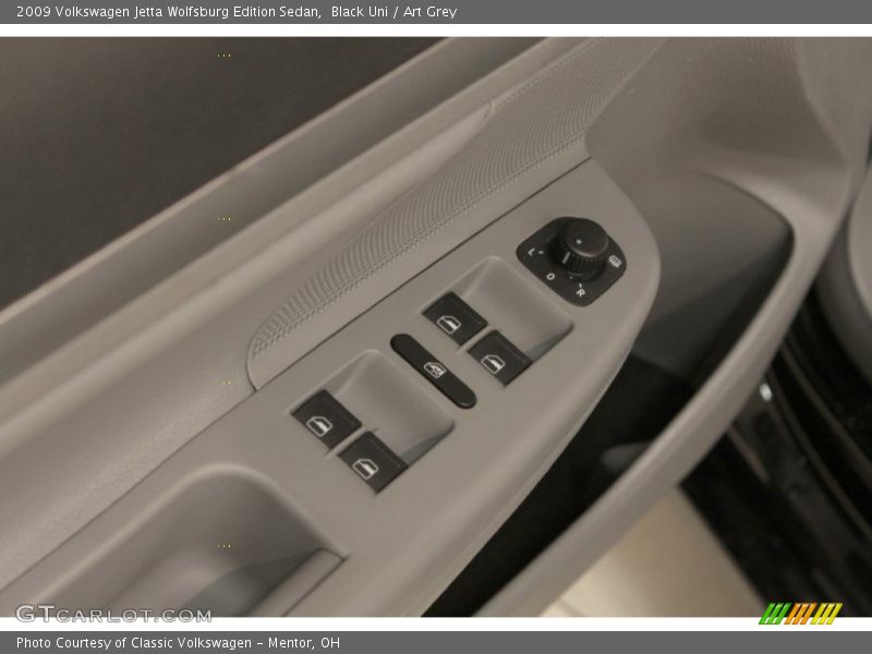 Black Uni / Art Grey 2009 Volkswagen Jetta Wolfsburg Edition Sedan