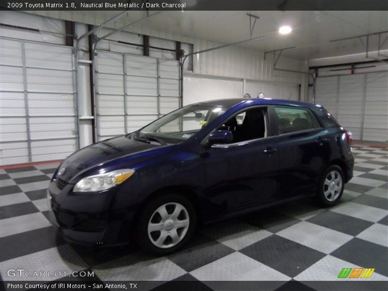 Nautical Blue Metallic / Dark Charcoal 2009 Toyota Matrix 1.8