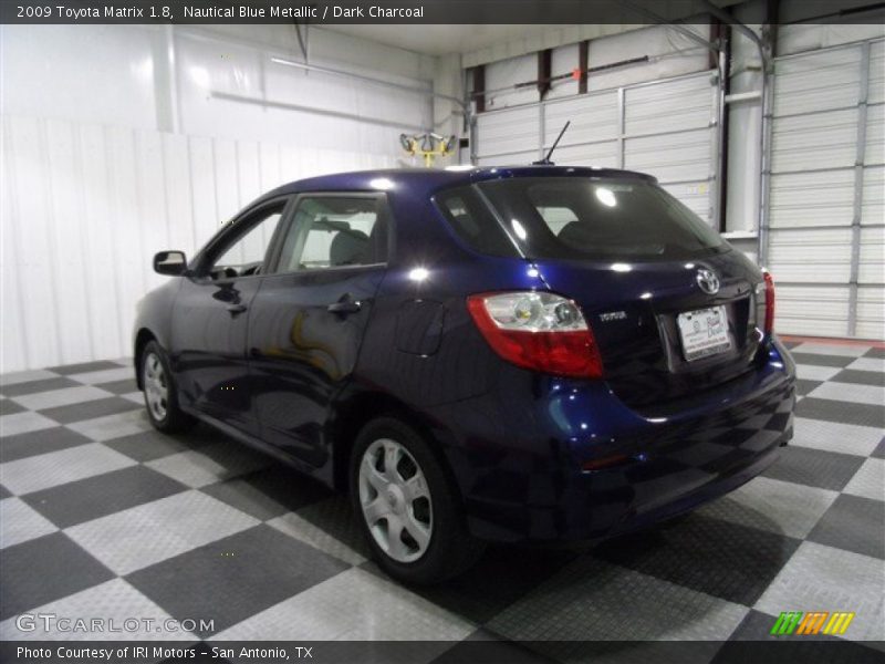 Nautical Blue Metallic / Dark Charcoal 2009 Toyota Matrix 1.8