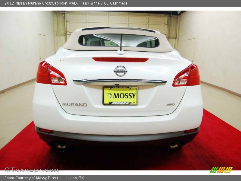 Pearl White / CC Cashmere 2012 Nissan Murano CrossCabriolet AWD