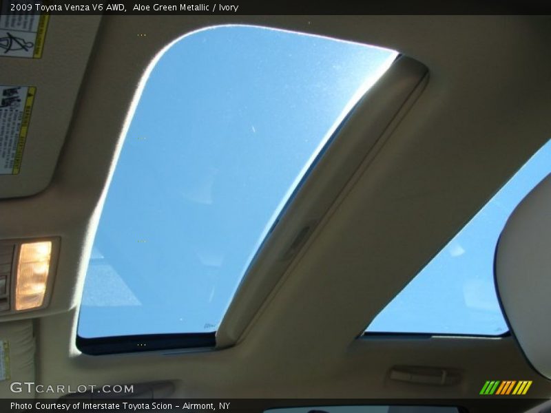 Aloe Green Metallic / Ivory 2009 Toyota Venza V6 AWD