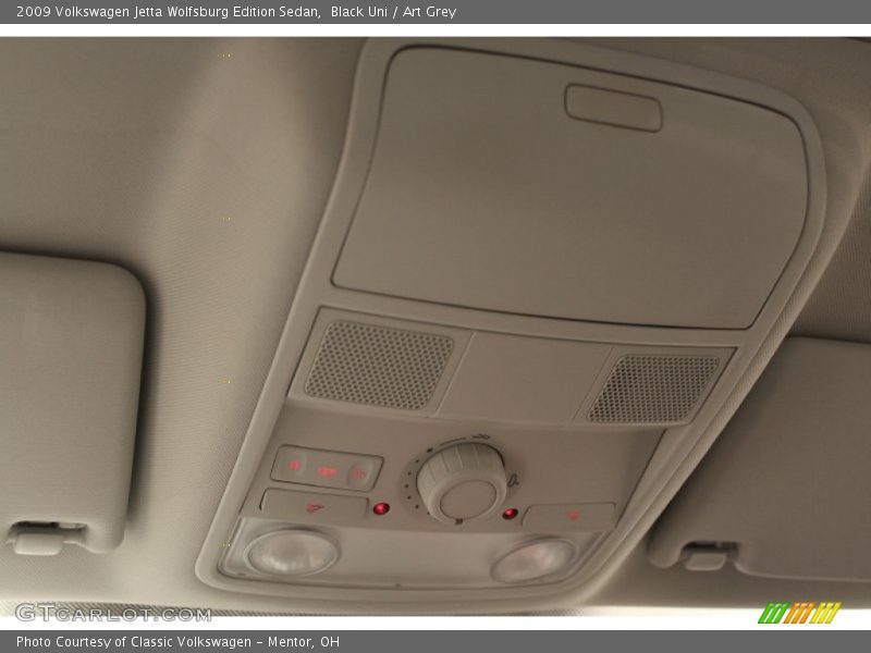 Black Uni / Art Grey 2009 Volkswagen Jetta Wolfsburg Edition Sedan