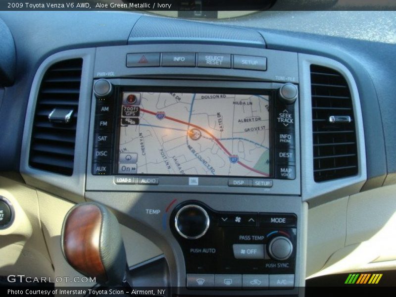 Aloe Green Metallic / Ivory 2009 Toyota Venza V6 AWD