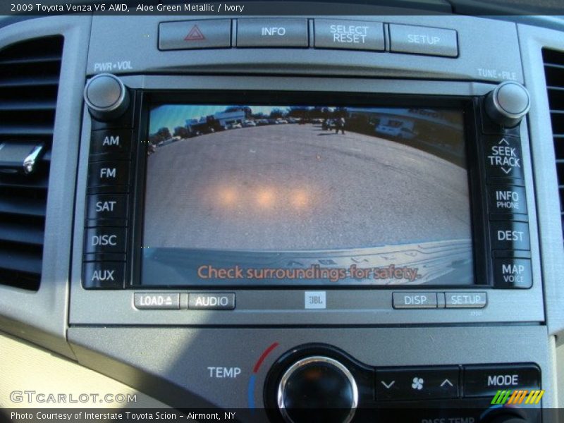 Aloe Green Metallic / Ivory 2009 Toyota Venza V6 AWD