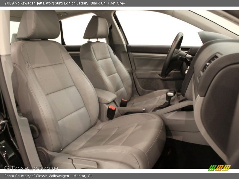 Black Uni / Art Grey 2009 Volkswagen Jetta Wolfsburg Edition Sedan