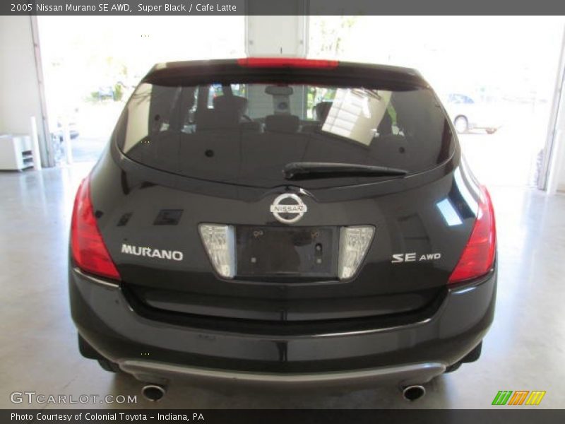 Super Black / Cafe Latte 2005 Nissan Murano SE AWD