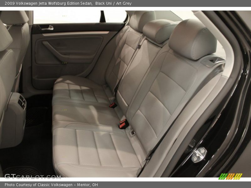 Black Uni / Art Grey 2009 Volkswagen Jetta Wolfsburg Edition Sedan