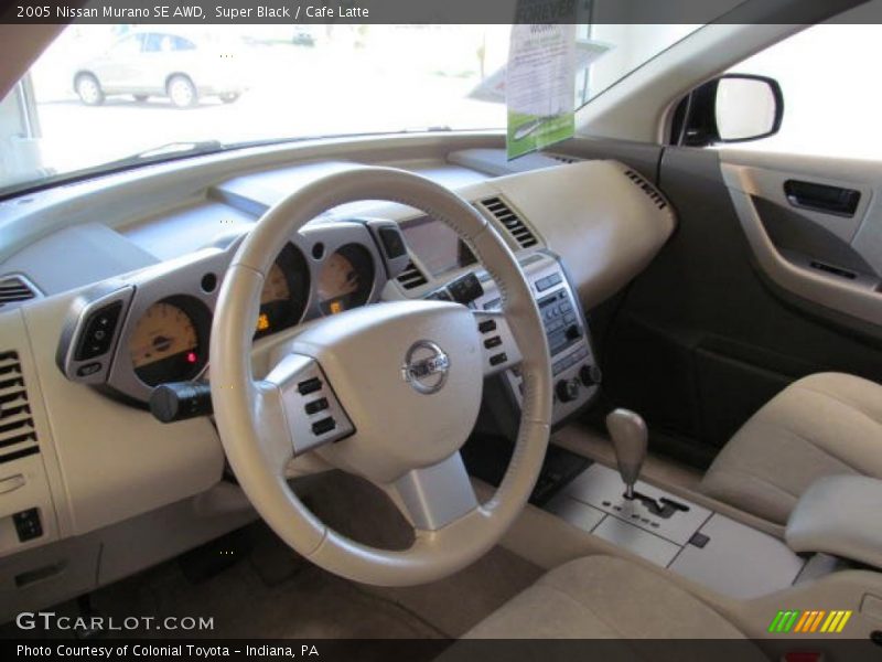 Super Black / Cafe Latte 2005 Nissan Murano SE AWD