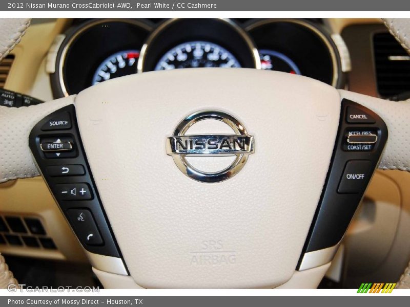 Pearl White / CC Cashmere 2012 Nissan Murano CrossCabriolet AWD