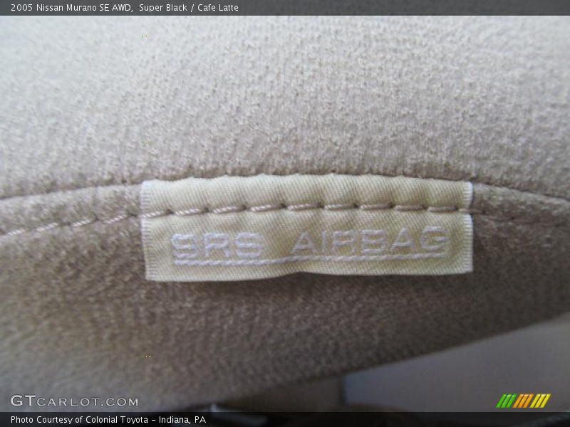 Super Black / Cafe Latte 2005 Nissan Murano SE AWD