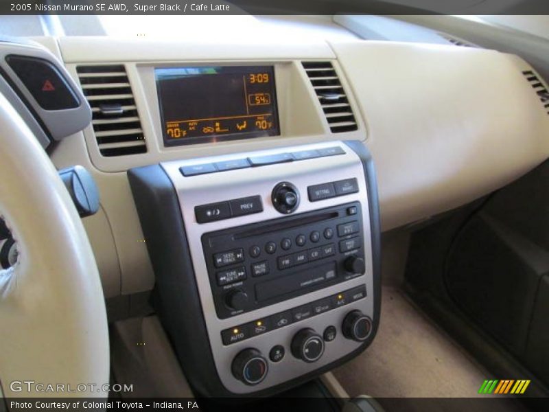 Super Black / Cafe Latte 2005 Nissan Murano SE AWD