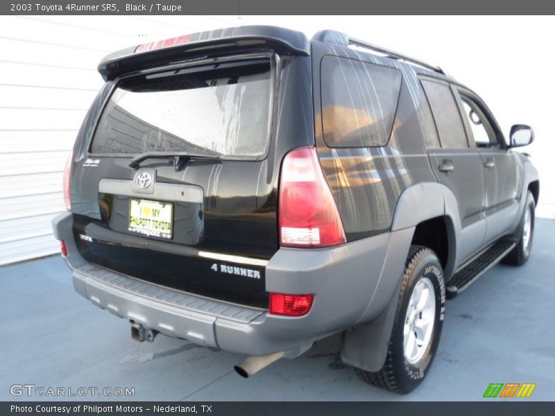 Black / Taupe 2003 Toyota 4Runner SR5