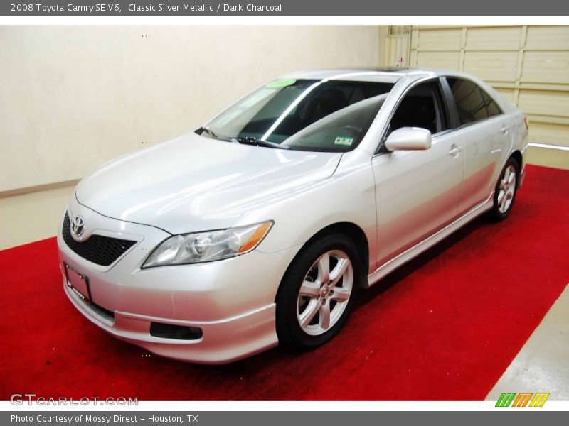 Classic Silver Metallic / Dark Charcoal 2008 Toyota Camry SE V6