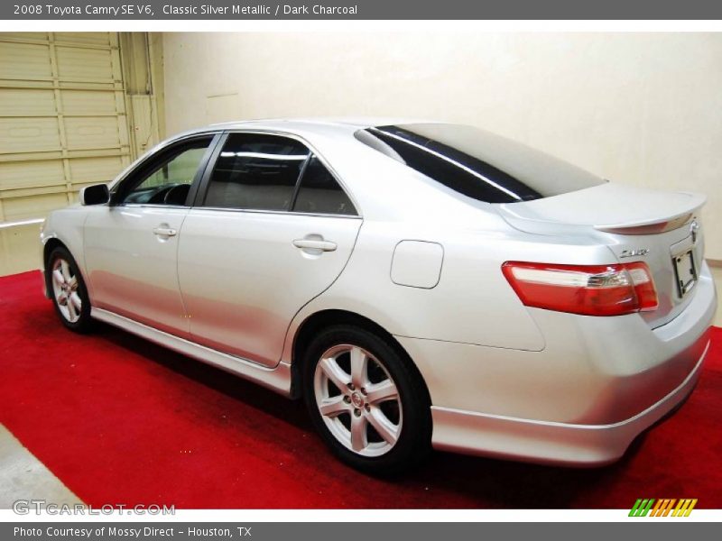 Classic Silver Metallic / Dark Charcoal 2008 Toyota Camry SE V6