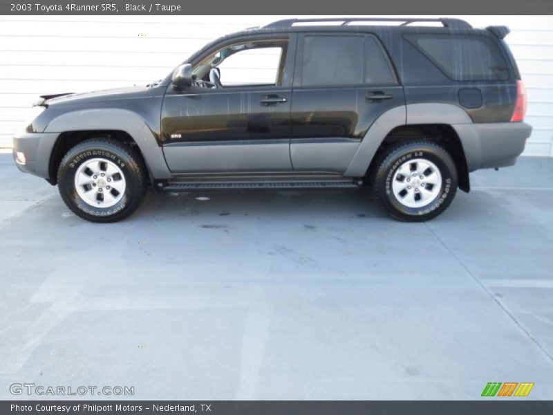 Black / Taupe 2003 Toyota 4Runner SR5