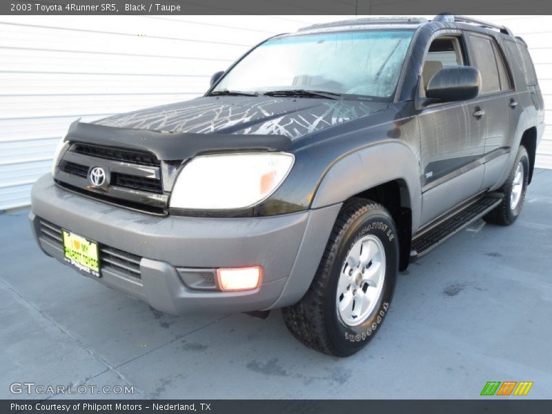 Black / Taupe 2003 Toyota 4Runner SR5