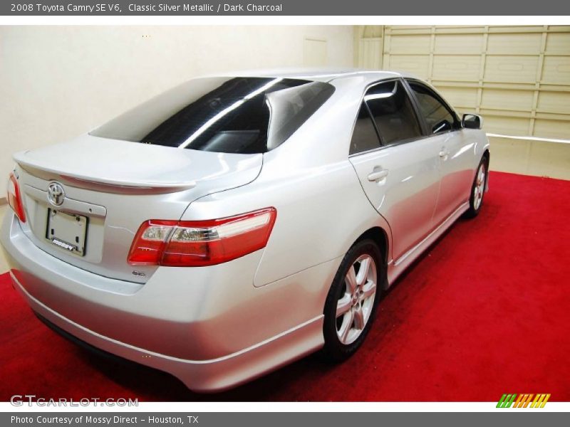 Classic Silver Metallic / Dark Charcoal 2008 Toyota Camry SE V6