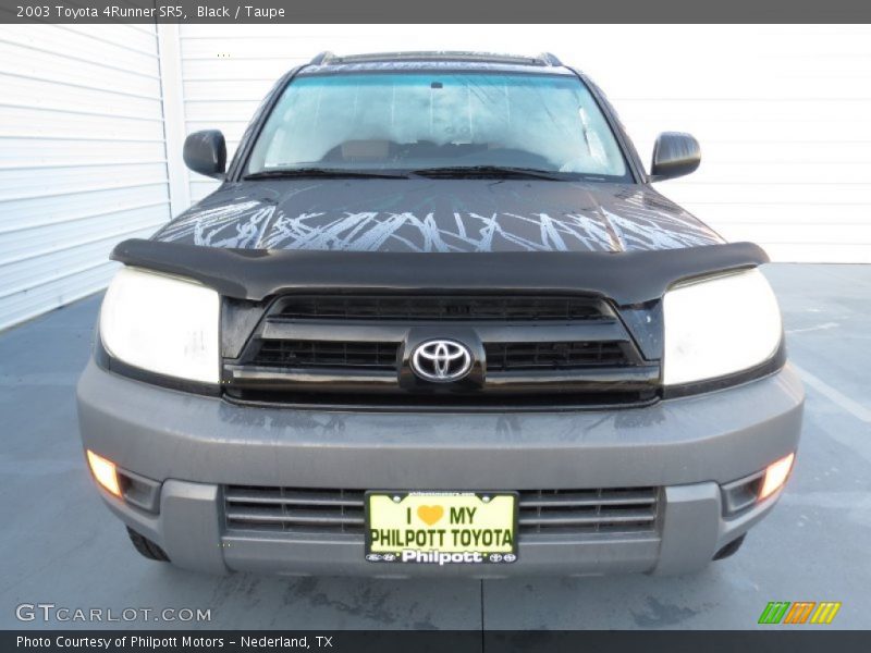 Black / Taupe 2003 Toyota 4Runner SR5