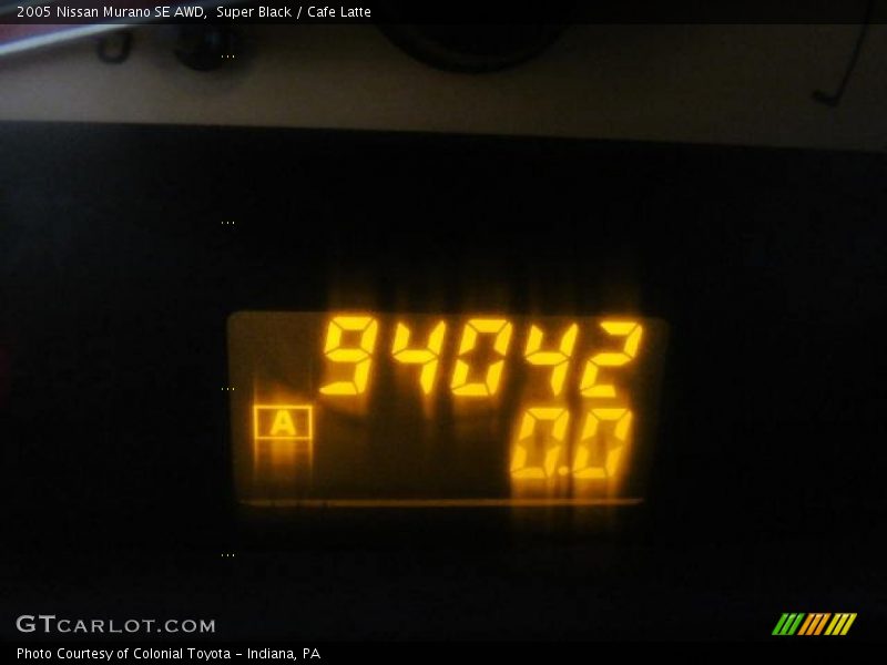 Super Black / Cafe Latte 2005 Nissan Murano SE AWD