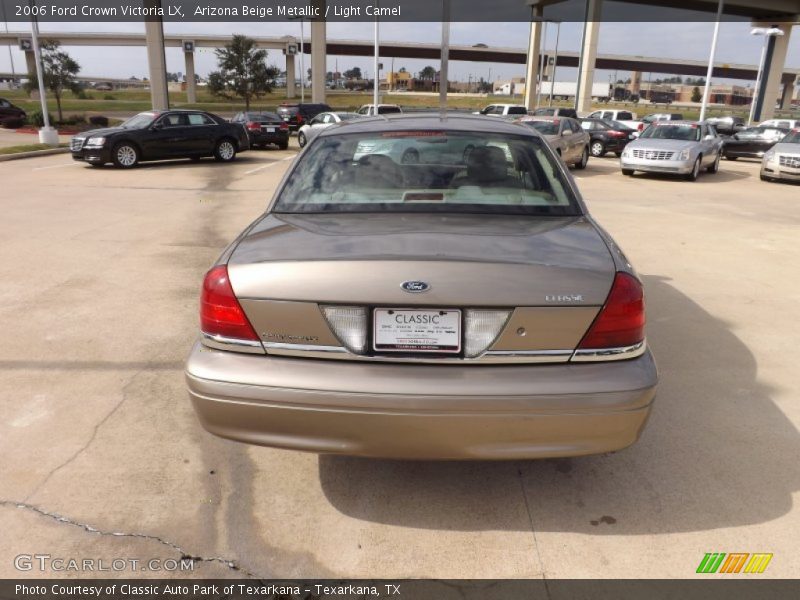 Arizona Beige Metallic / Light Camel 2006 Ford Crown Victoria LX