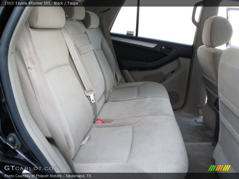 Black / Taupe 2003 Toyota 4Runner SR5