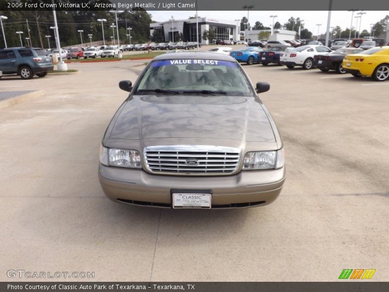 Arizona Beige Metallic / Light Camel 2006 Ford Crown Victoria LX