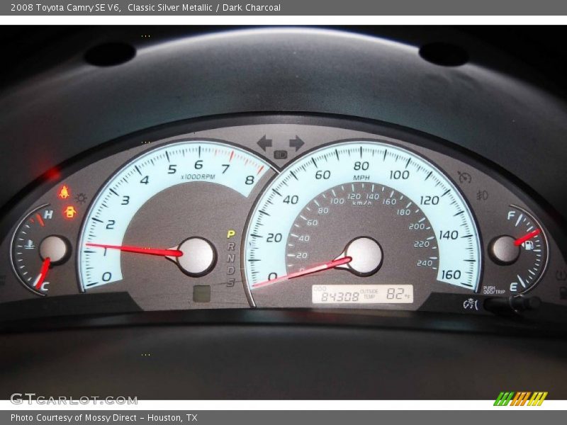 Classic Silver Metallic / Dark Charcoal 2008 Toyota Camry SE V6