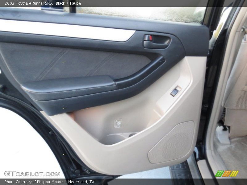 Black / Taupe 2003 Toyota 4Runner SR5