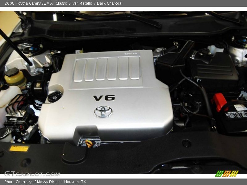 Classic Silver Metallic / Dark Charcoal 2008 Toyota Camry SE V6