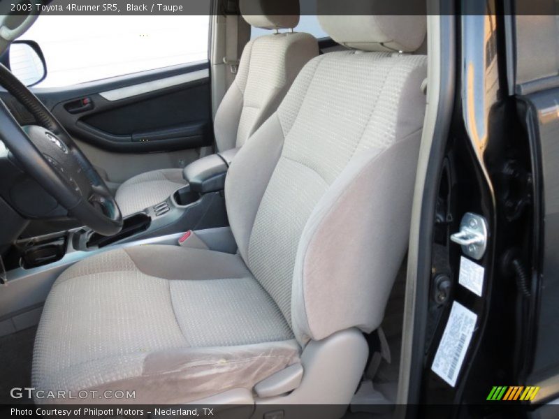 Black / Taupe 2003 Toyota 4Runner SR5