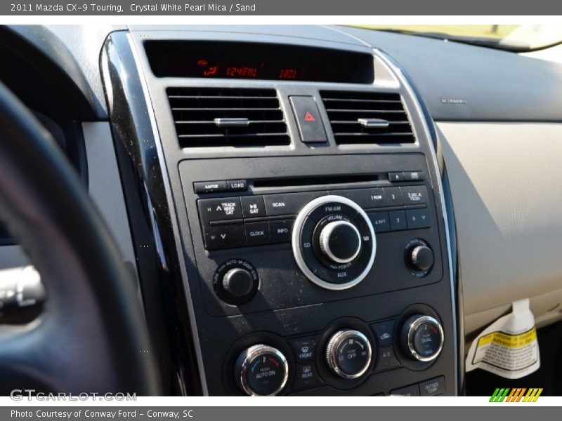 Crystal White Pearl Mica / Sand 2011 Mazda CX-9 Touring