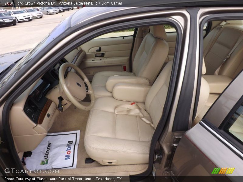 Arizona Beige Metallic / Light Camel 2006 Ford Crown Victoria LX