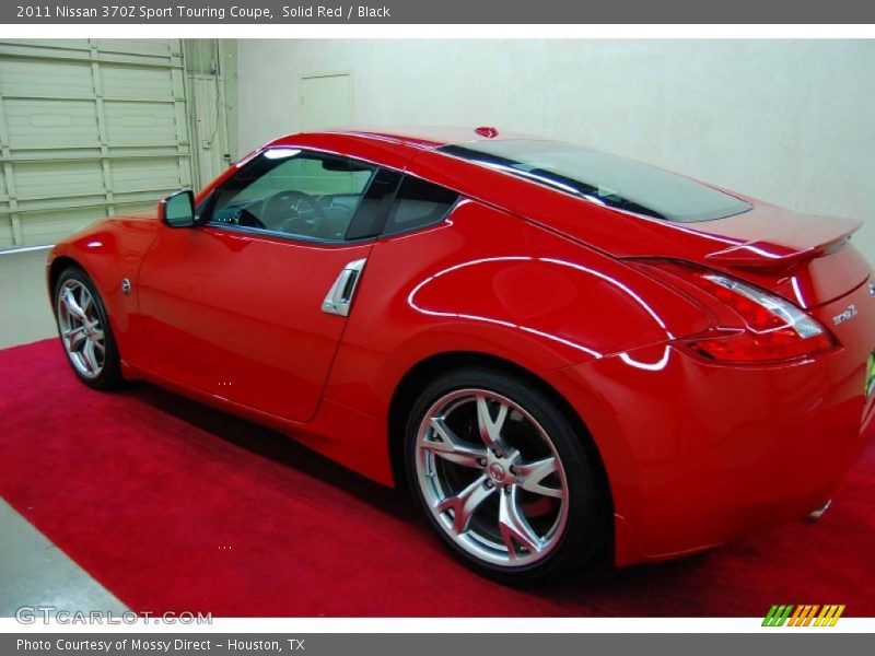 Solid Red / Black 2011 Nissan 370Z Sport Touring Coupe