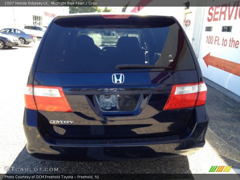 Midnight Blue Pearl / Gray 2007 Honda Odyssey LX