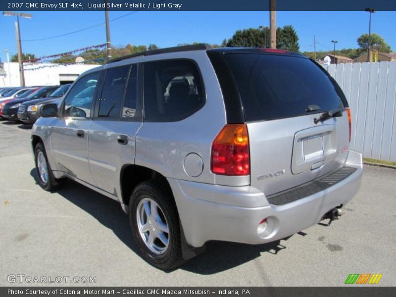 Liquid Silver Metallic / Light Gray 2007 GMC Envoy SLT 4x4