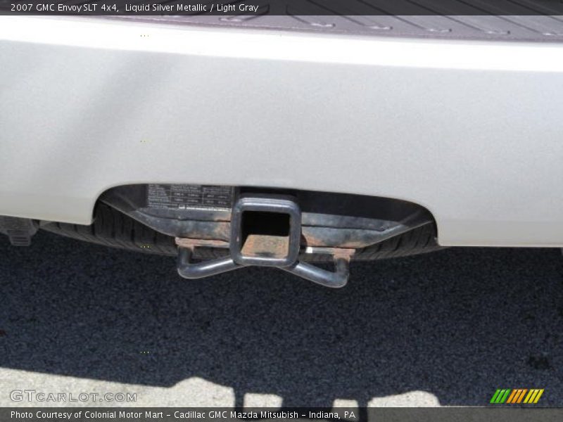 Liquid Silver Metallic / Light Gray 2007 GMC Envoy SLT 4x4