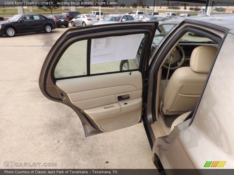 Arizona Beige Metallic / Light Camel 2006 Ford Crown Victoria LX