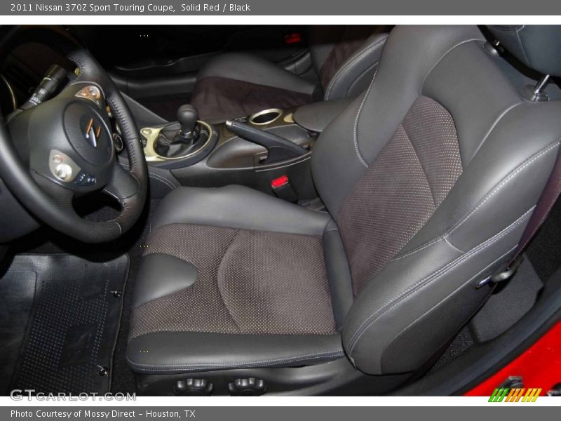 Front Seat of 2011 370Z Sport Touring Coupe