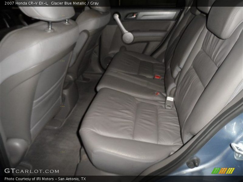 Glacier Blue Metallic / Gray 2007 Honda CR-V EX-L