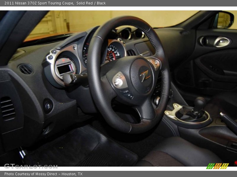 Solid Red / Black 2011 Nissan 370Z Sport Touring Coupe