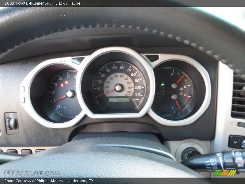 Black / Taupe 2003 Toyota 4Runner SR5