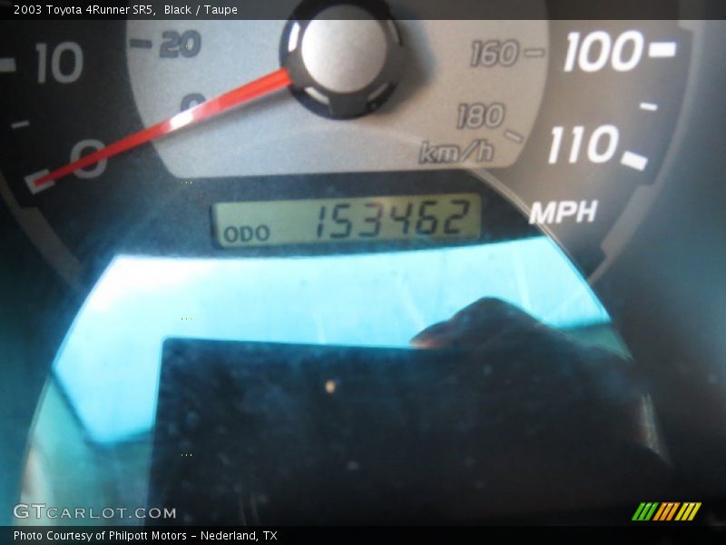 Black / Taupe 2003 Toyota 4Runner SR5